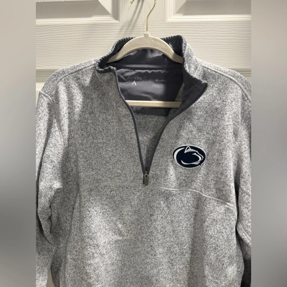 Penn State Nittany Lions League Collegiate Wear Raglan Quarter-Zip Jacket - Picture 6 of 10